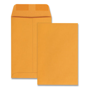 Quality Park™ Catalog Envelope, #1, Square Flap, Gummed Closure, 6 X 9, Brown Kraft, 100-box freeshipping - TVN Wholesale